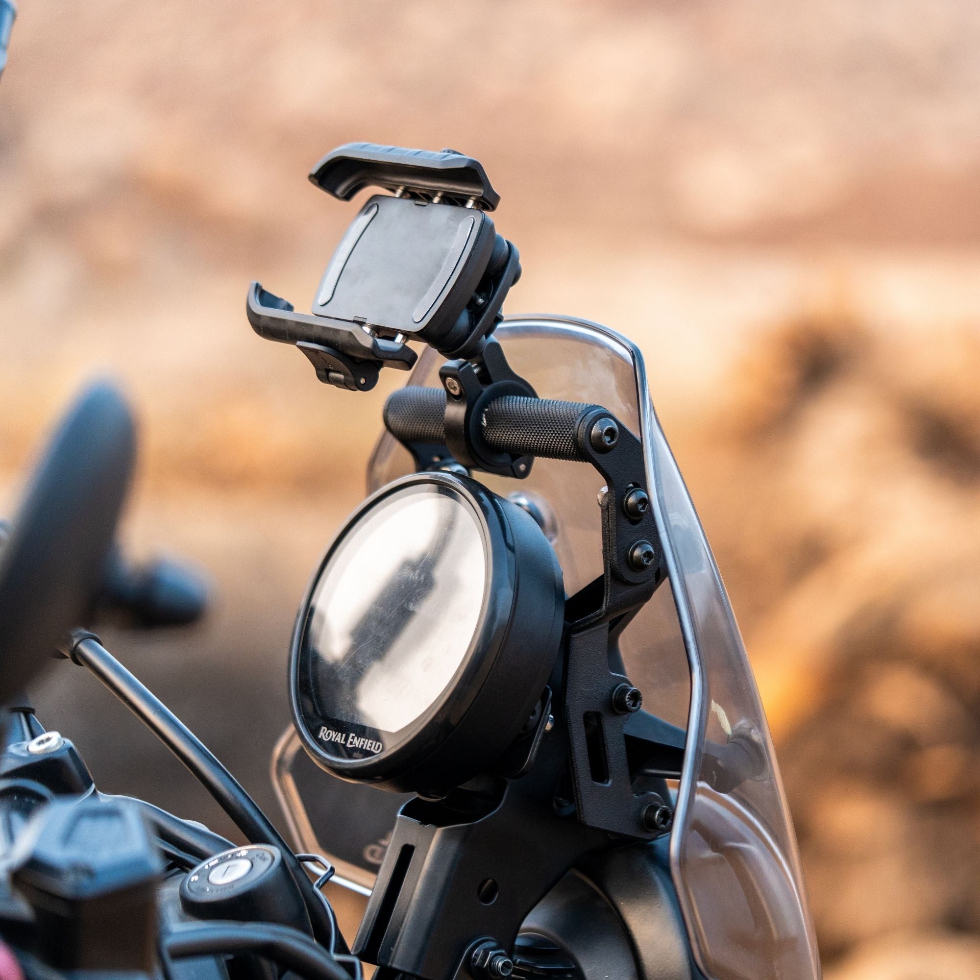 Adjustable GPS Mount for Royal Enfield Himalayan 450 | Auto Engina