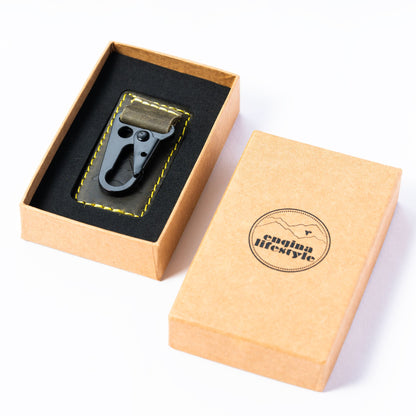 Rider's Clip Leather Key Chain Holder | Engina Lifestyle