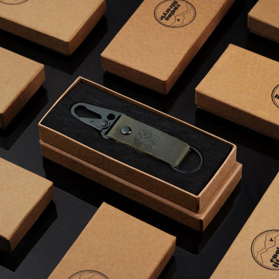 Moto Loop Leather Keychain for Bike | Engina Lifestyle