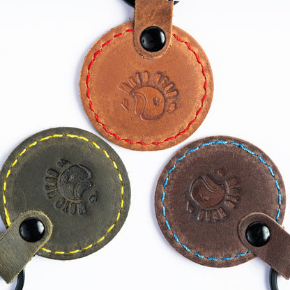 Moto Seal Leather Keychain for Bike | Engina Lifestyle
