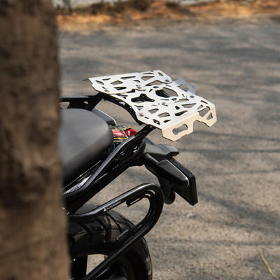 Adjustable Rack Plate + Top Rack Frame for Royal Enfield Guerrilla 450