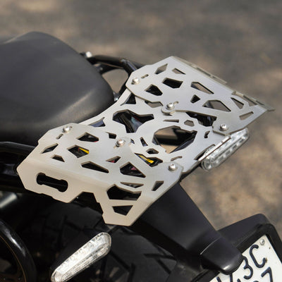 Adjustable Rack Plate + Top Rack Frame for Royal Enfield Guerrilla 450