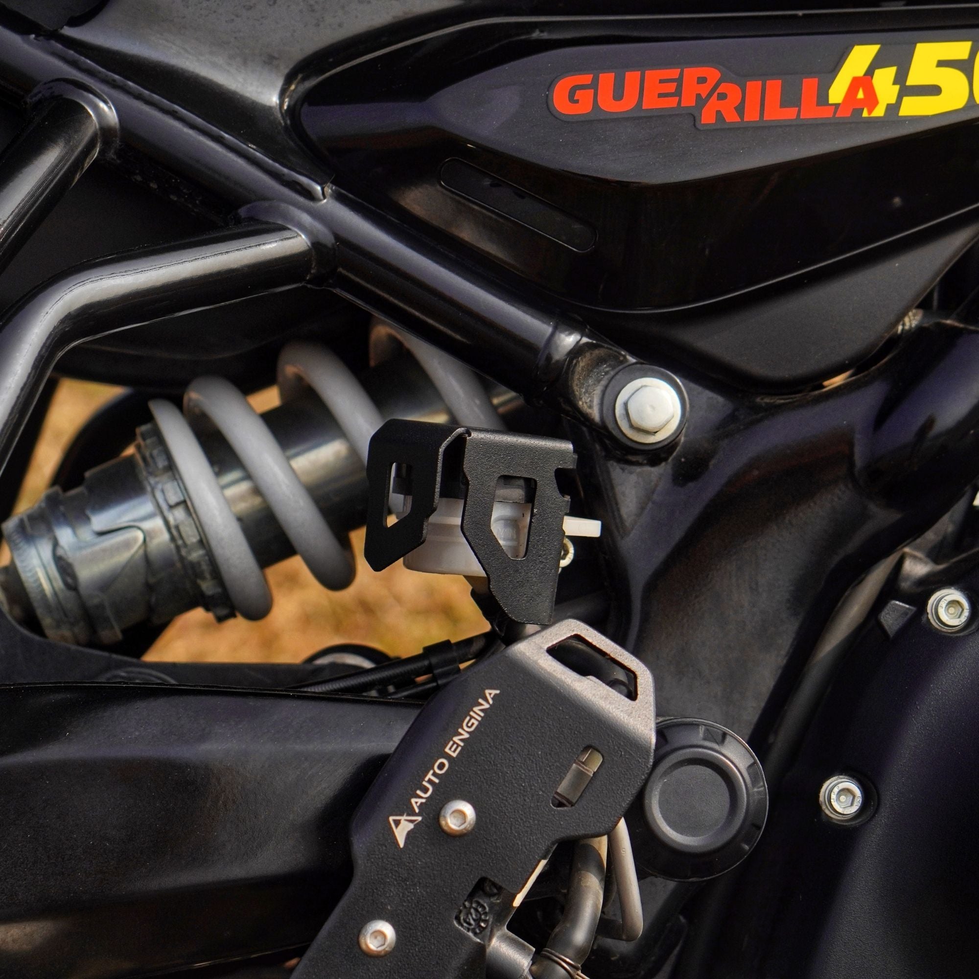 Brake Oil Reservoir Cover for Royal Enfield Guerrilla 450 | Black | Auto Engina