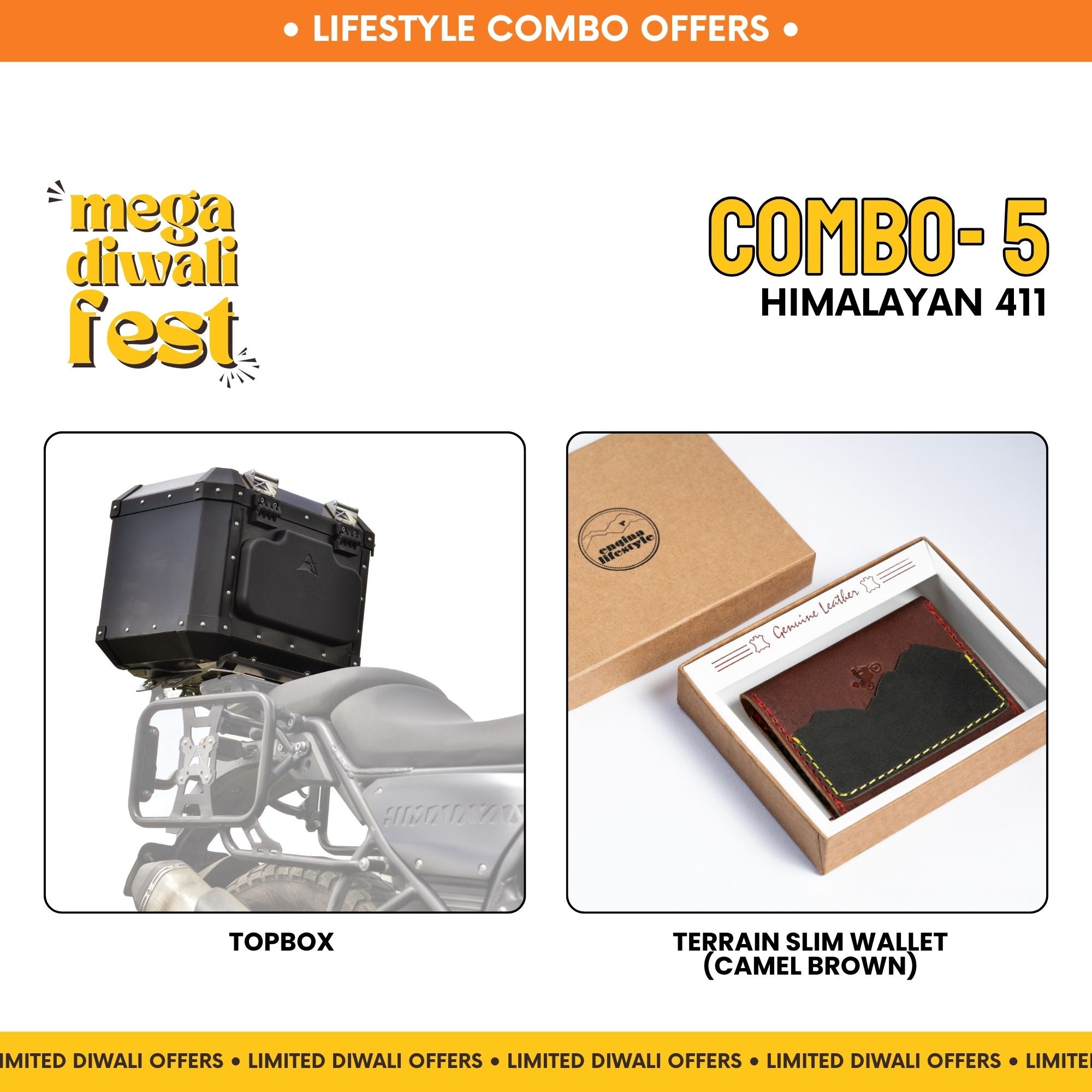 Combo 5 | Himalayan 411 | Topbox, Terrain Slim Wallet