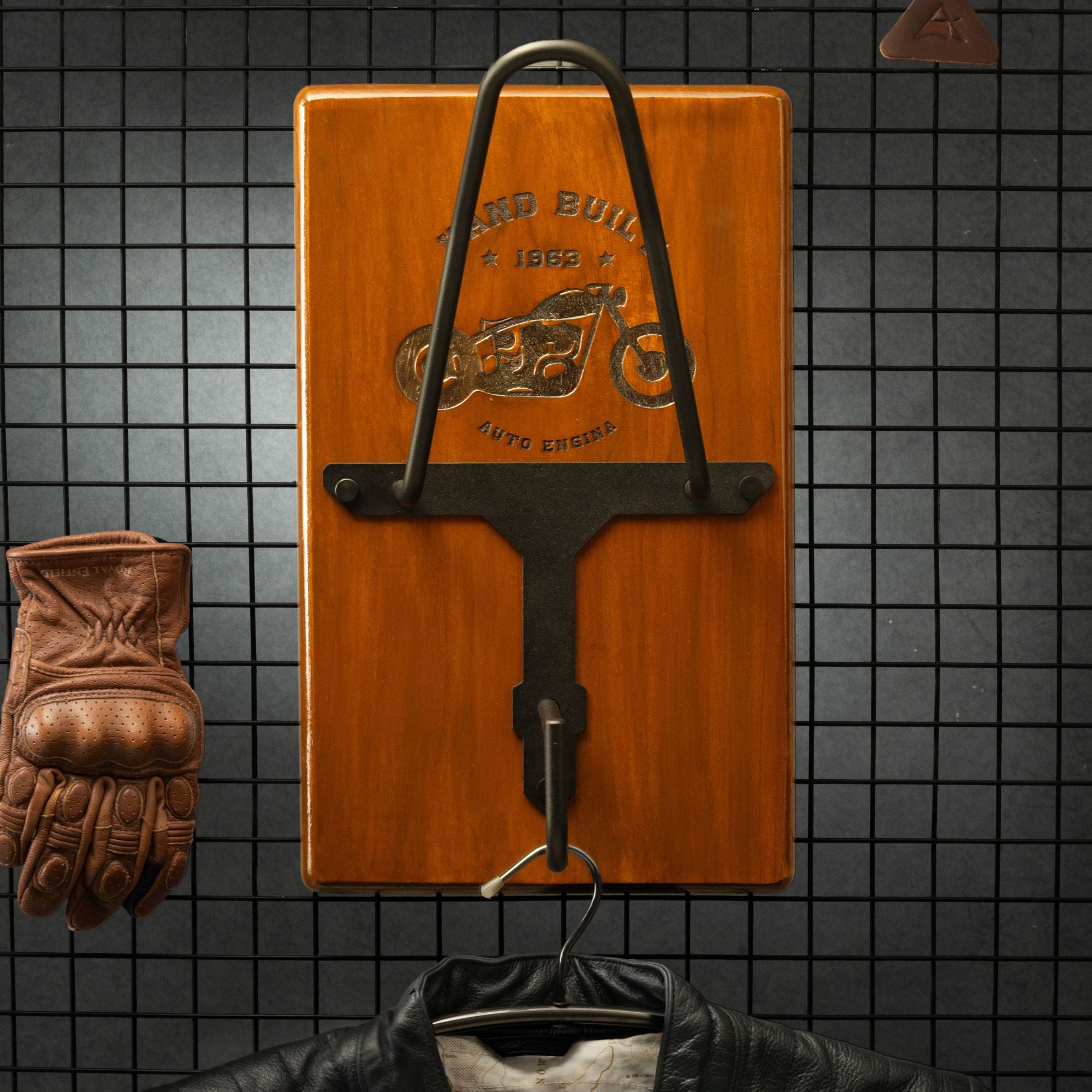 Helmet & Jacket Hanger | Engina Lifestyle