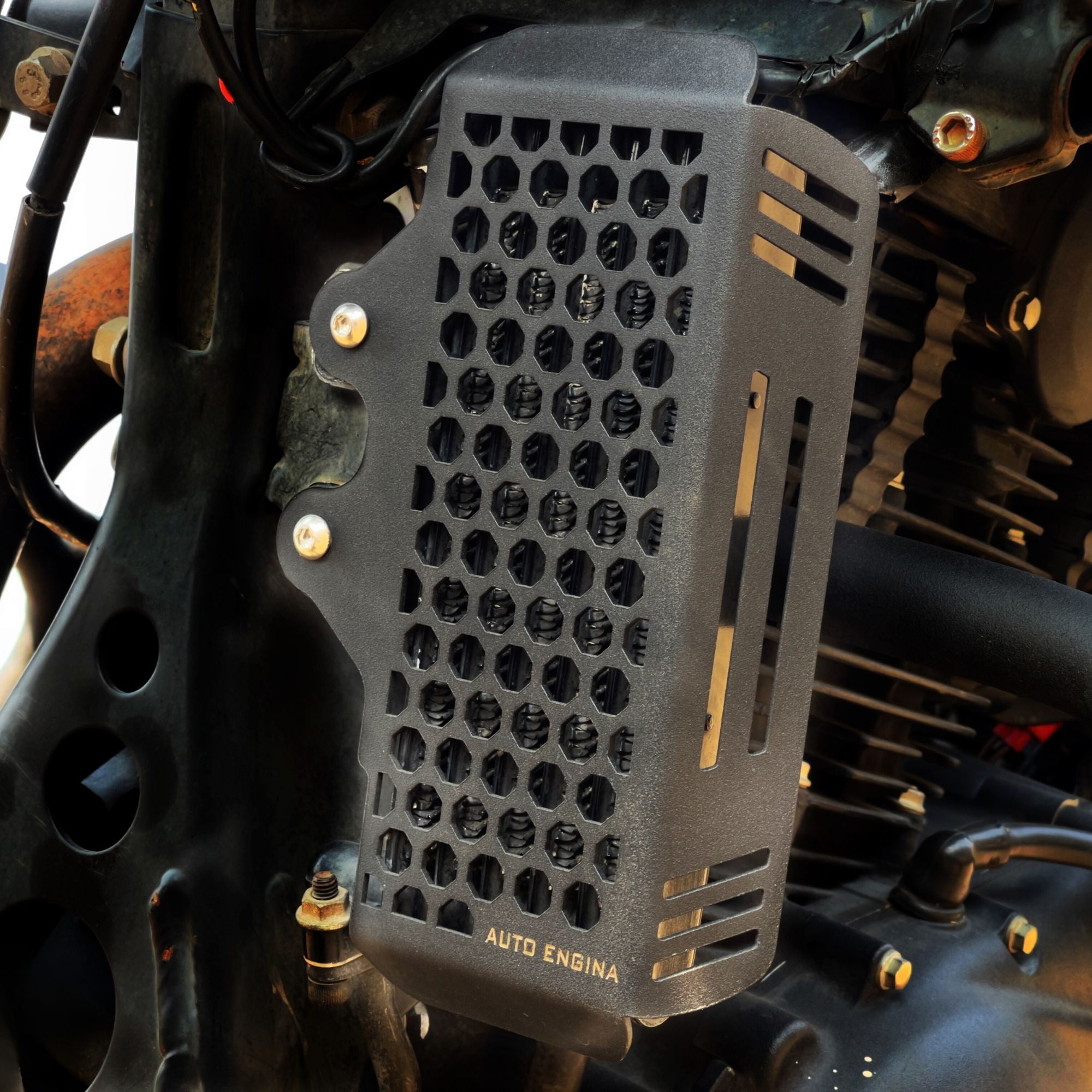 Radiator Guard for Royal Enfield Himalayan 411 | Auto Engina