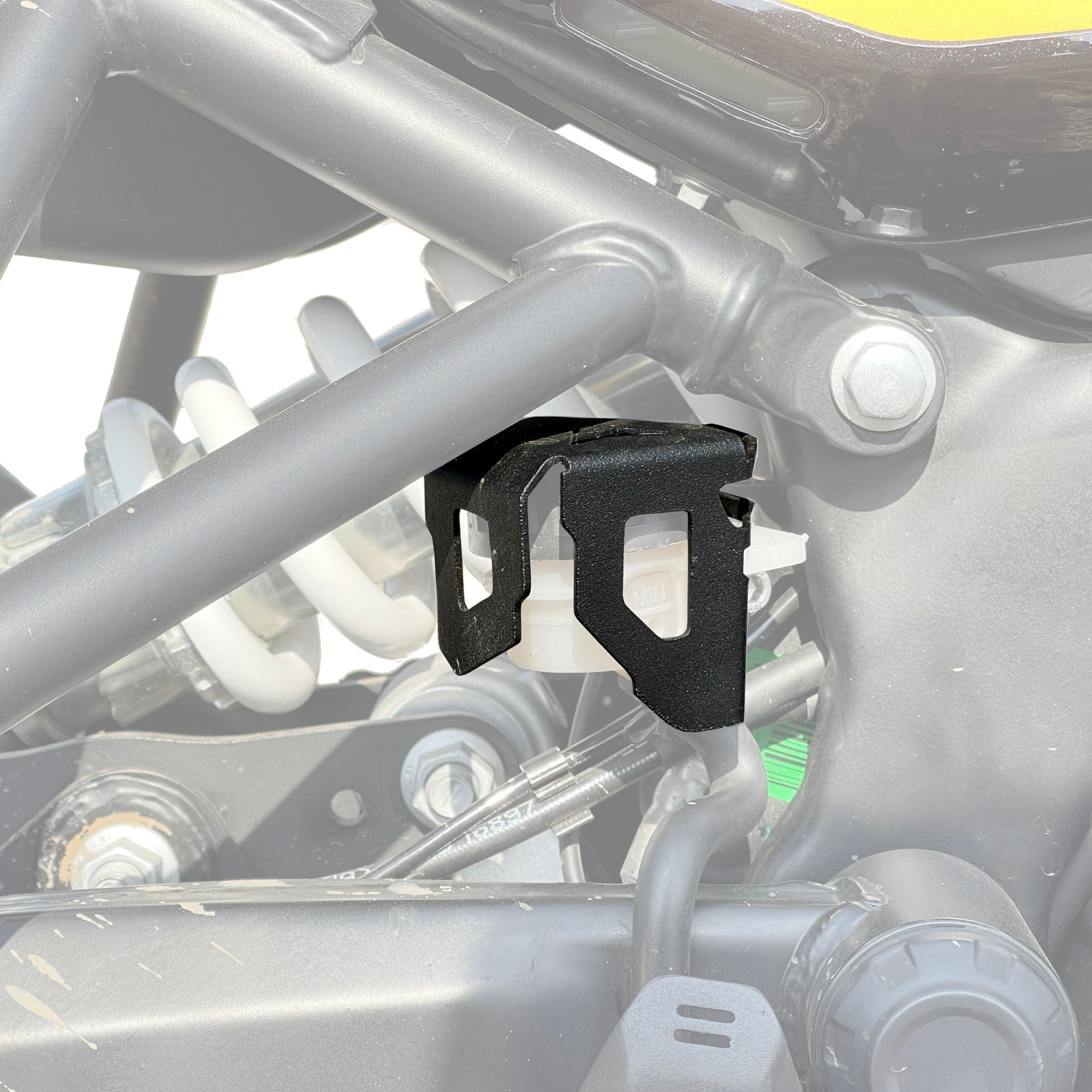 Rear Brake Oil Reservoir Cover for Royal Enfield Himalayan 450 | Black | Auto Engina