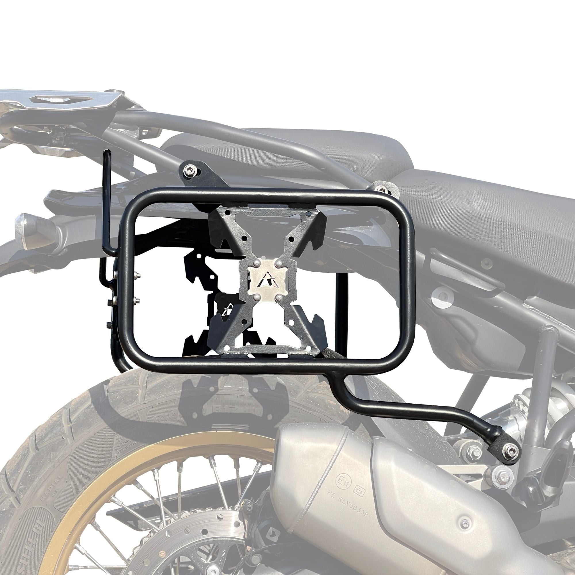 Pannier/Saddle Stay for Royal Enfield Himalayan 450 | Black | Auto Engina