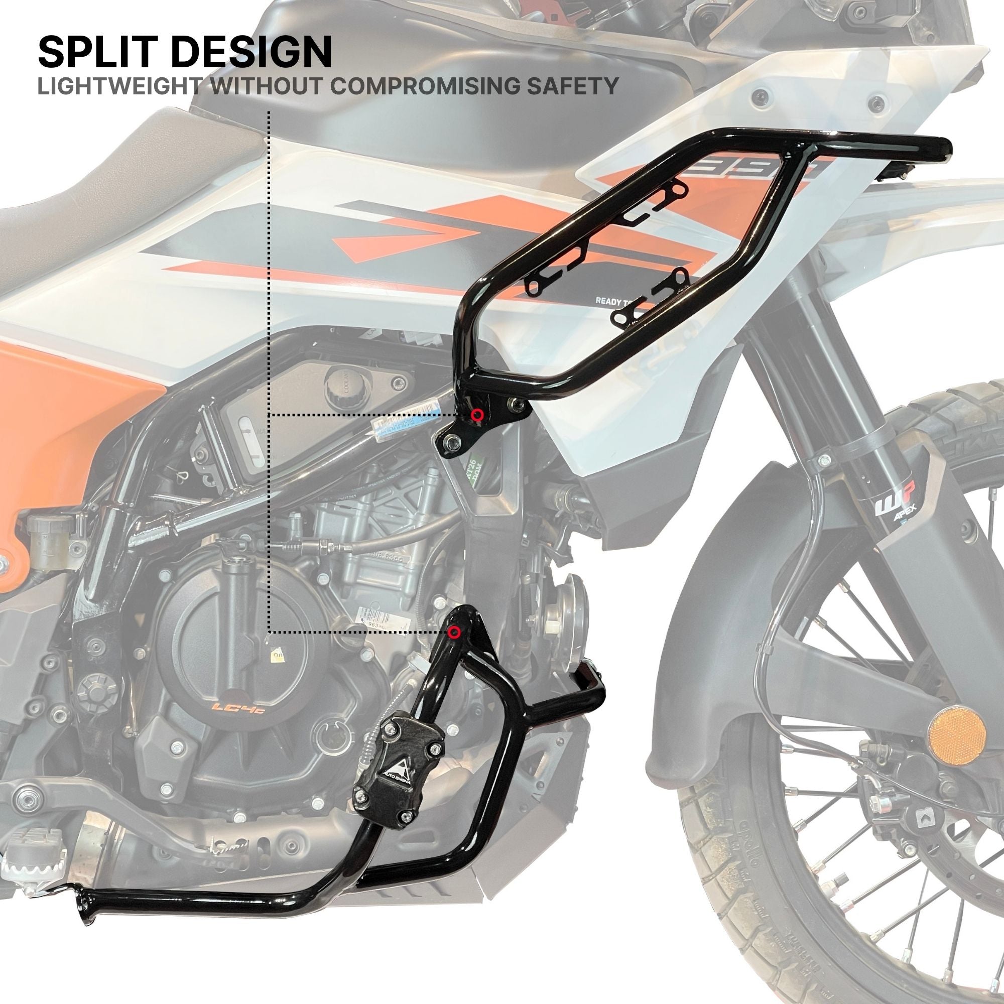 Crash Leg Guard for 2025 KTM 390 Adventure X