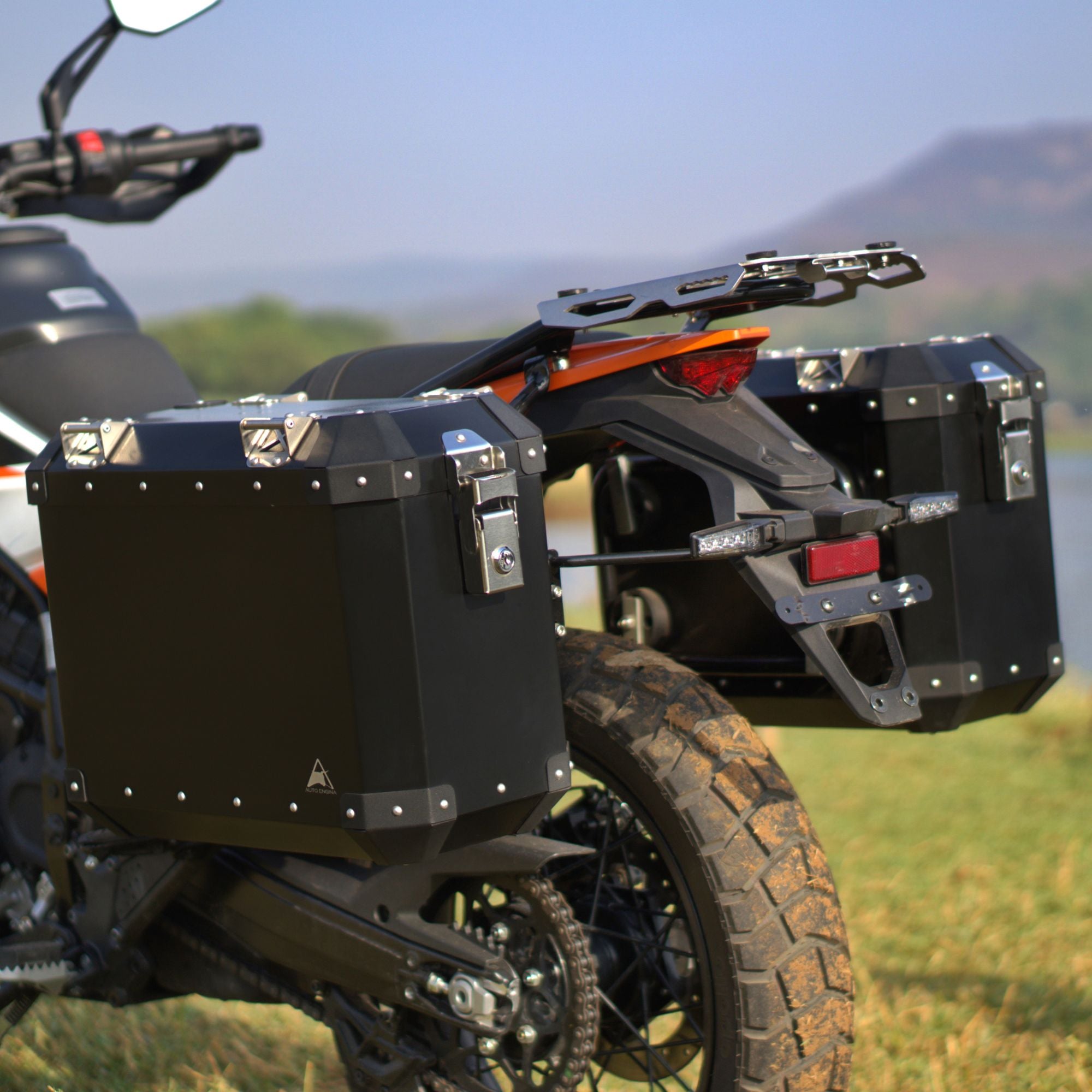 Aluminium Panniers- 72L for 2025 KTM 390 Adventure | Auto Engina