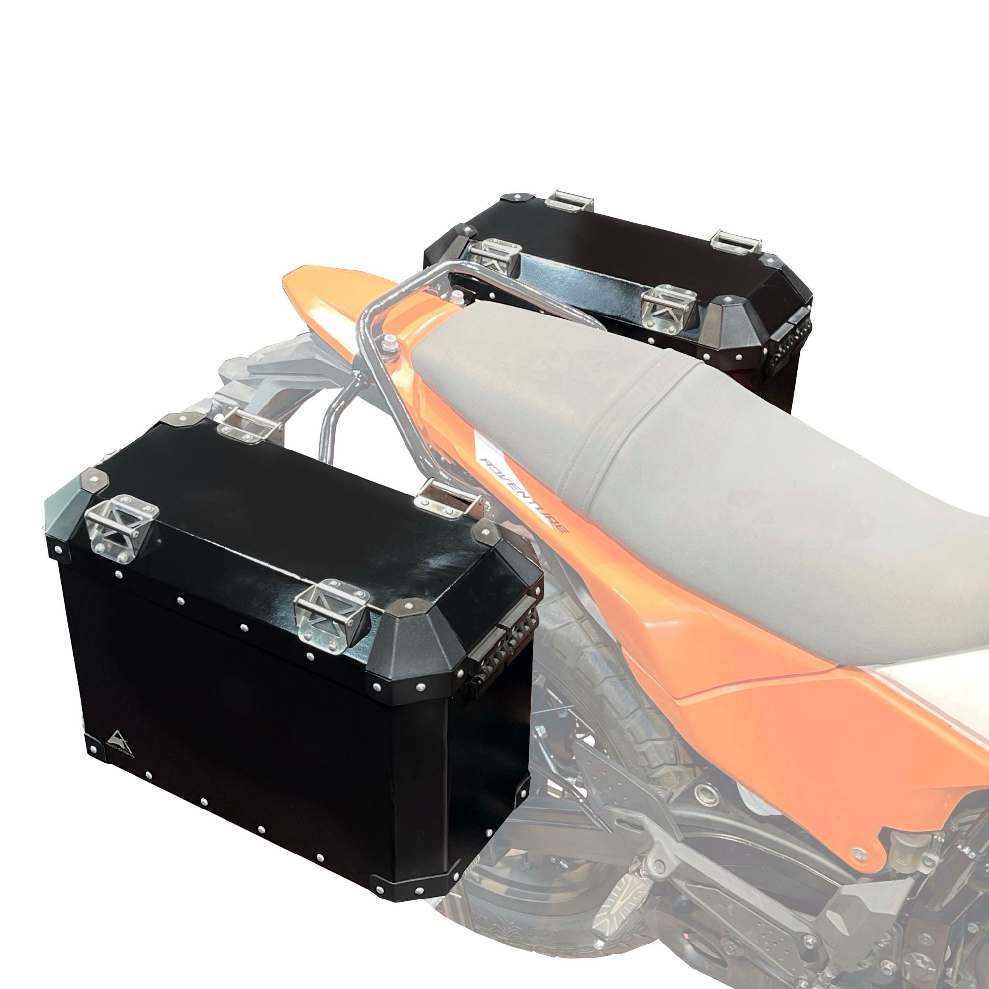 Aluminium Panniers- 72L for 2025 KTM 390 Adventure | Auto Engina