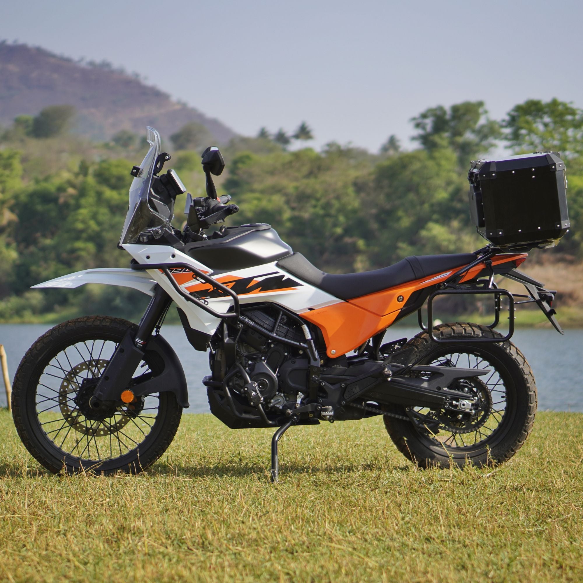 Aluminium Topbox- 42L for 2025 KTM 390 Adventure | Auto Engina