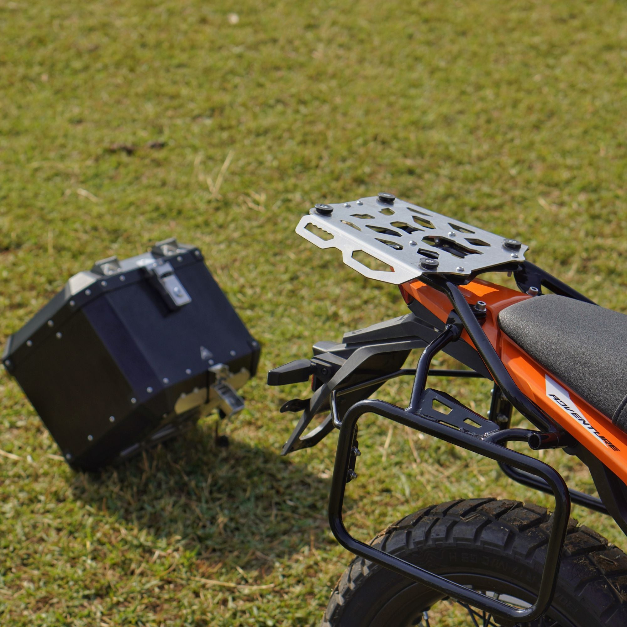 Aluminium Topbox- 42L for 2025 KTM 390 Adventure | Auto Engina