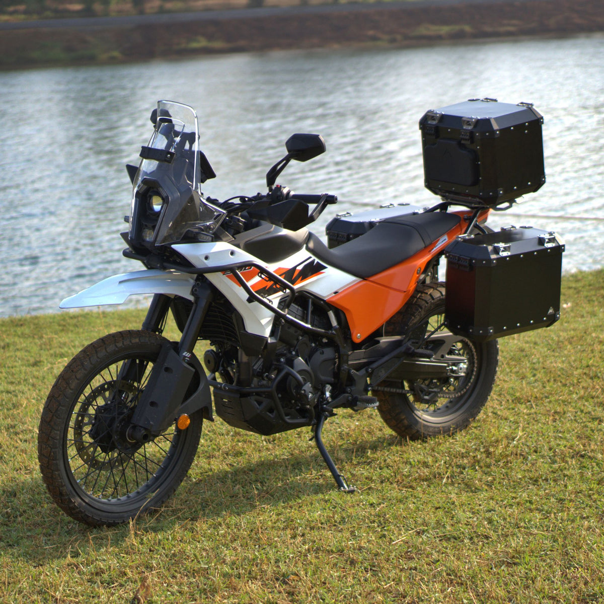 Aluminium Topbox for 2025 KTM 390 Adventure X/S - Auto Engina ...