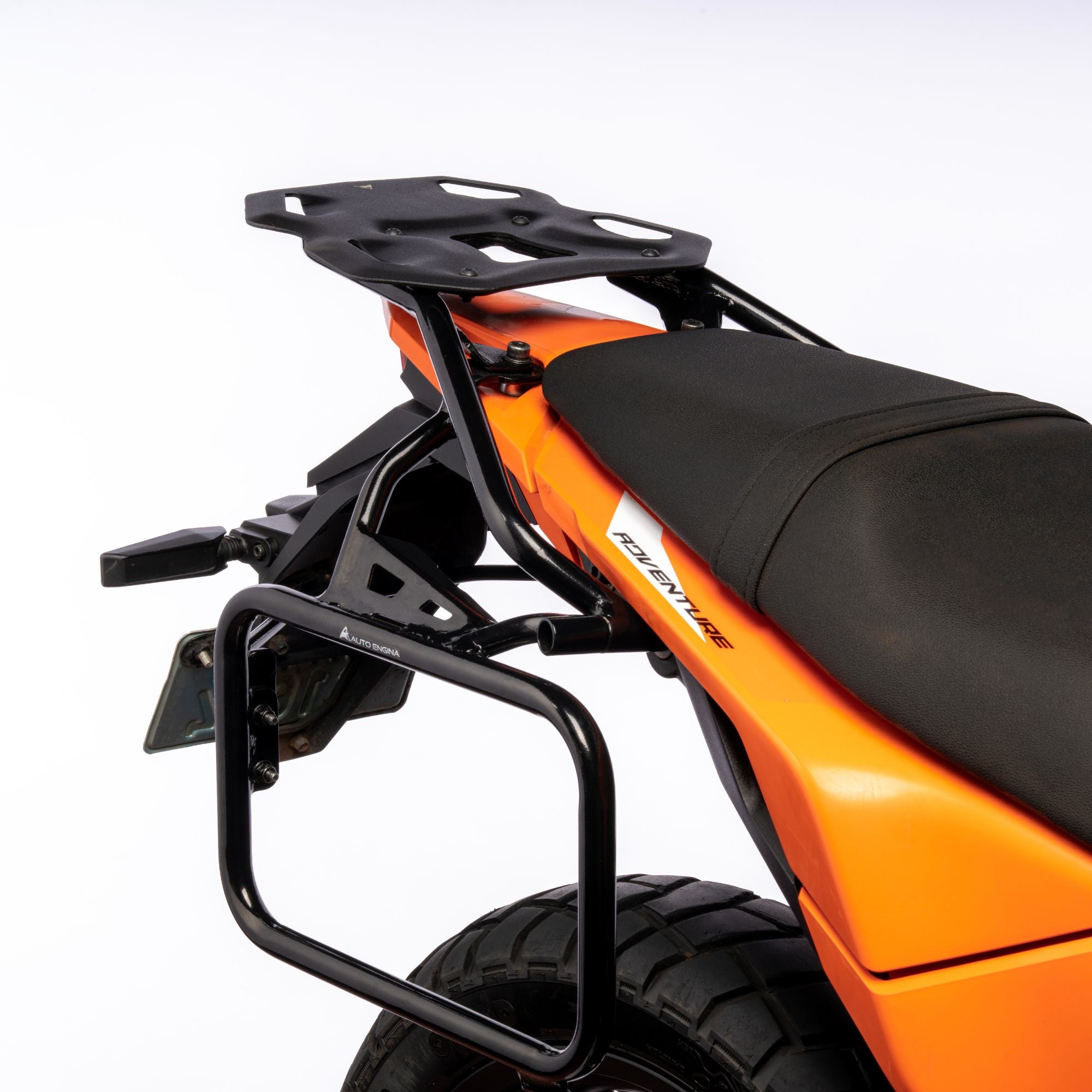 Pannier/Saddle Stay + Top Rack for 2025 KTM 390 Adventure R/X/S | Auto Engina