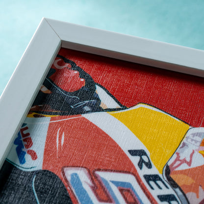 Moto GP Moto Wall Frame | Engina Lifestyle