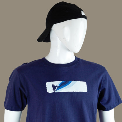 Mountain Climb T-shirt | Navy Blue | Engina Lifestyle