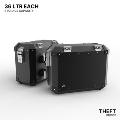 Aluminium Panniers for KTM 390 Adventure 2025