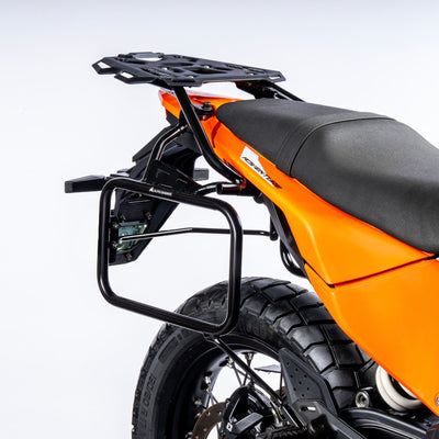 Pannier Stay + Top Rack (Tour Plus Rack Plate) for 2025 KTM 390 Adventure R/X/S | Auto Engina