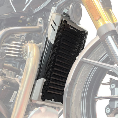 Radiator Guard for Triumph Speed 400  Black-Silver
