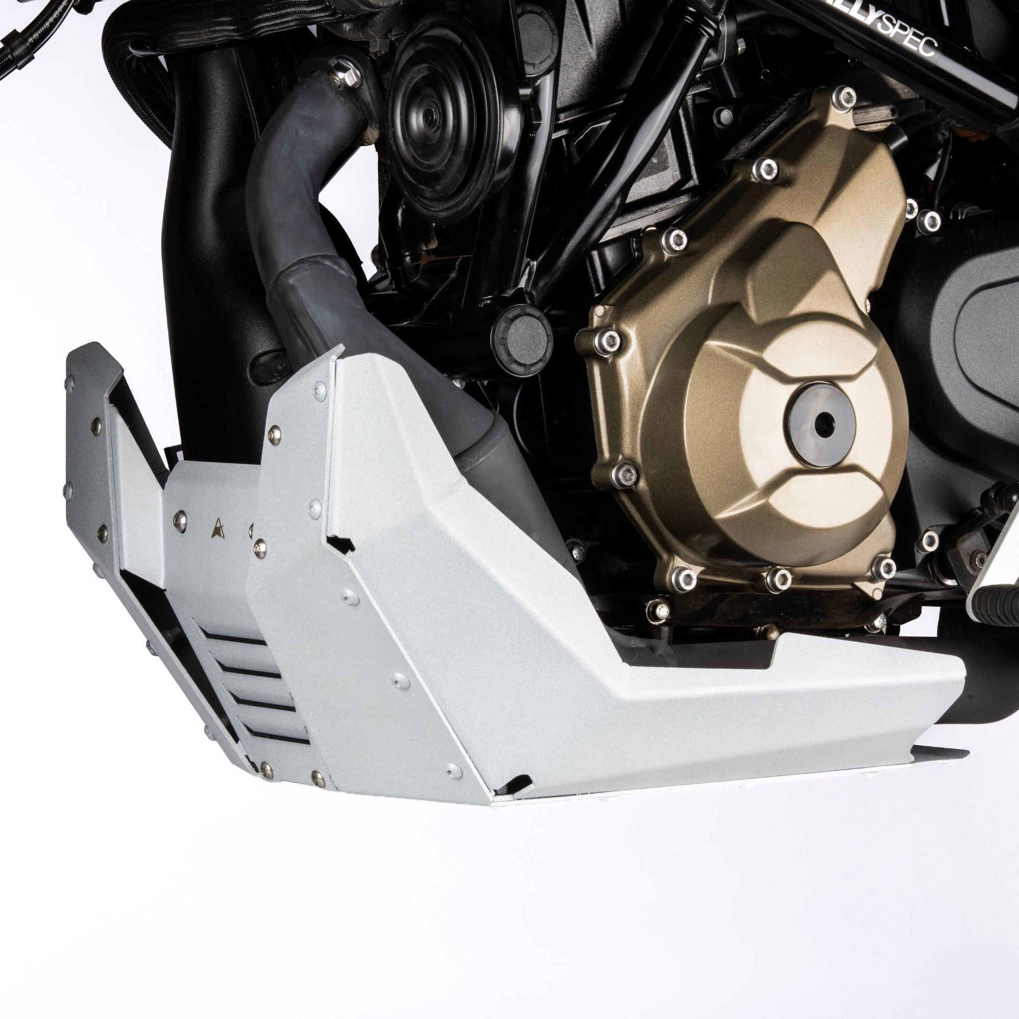 Bash Plate (Mirage Silver) for TVS Apache RTX 300 | Auto Engina