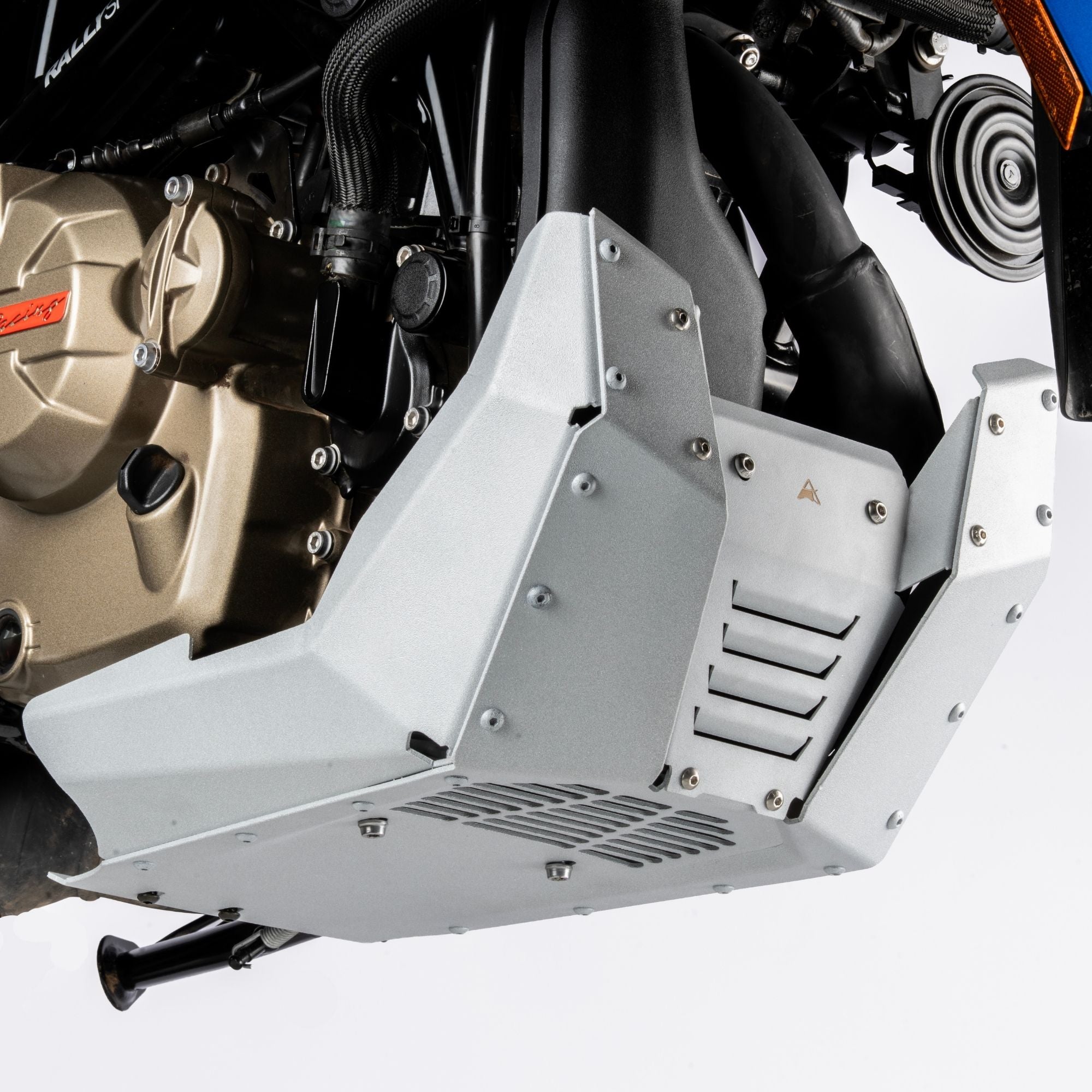 Bash Plate (Mirage Silver) for TVS Apache RTX 300 | Auto Engina