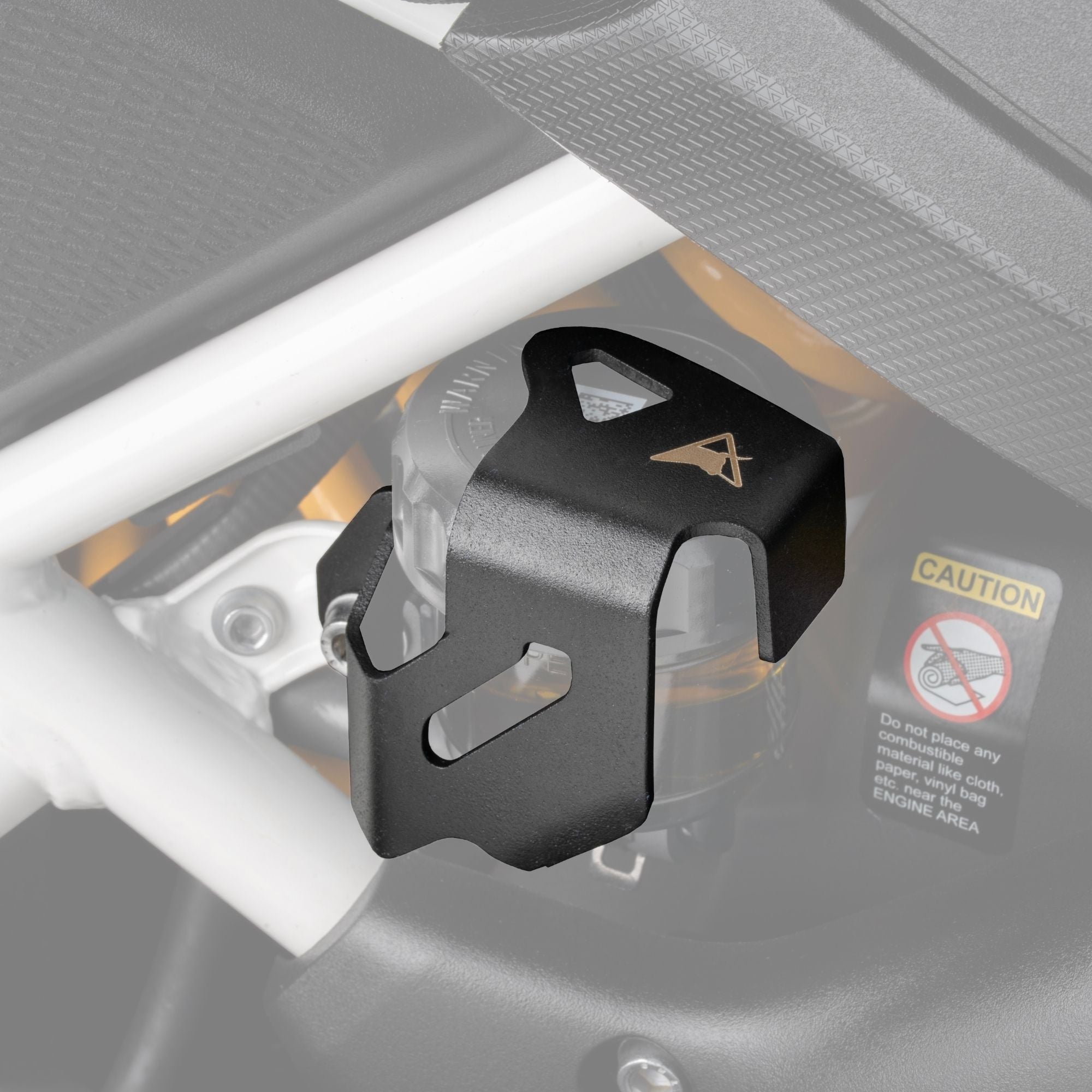 Rear Brake Oil Reservoir Cover for TVS Apache RTX 300 | Auto Engina