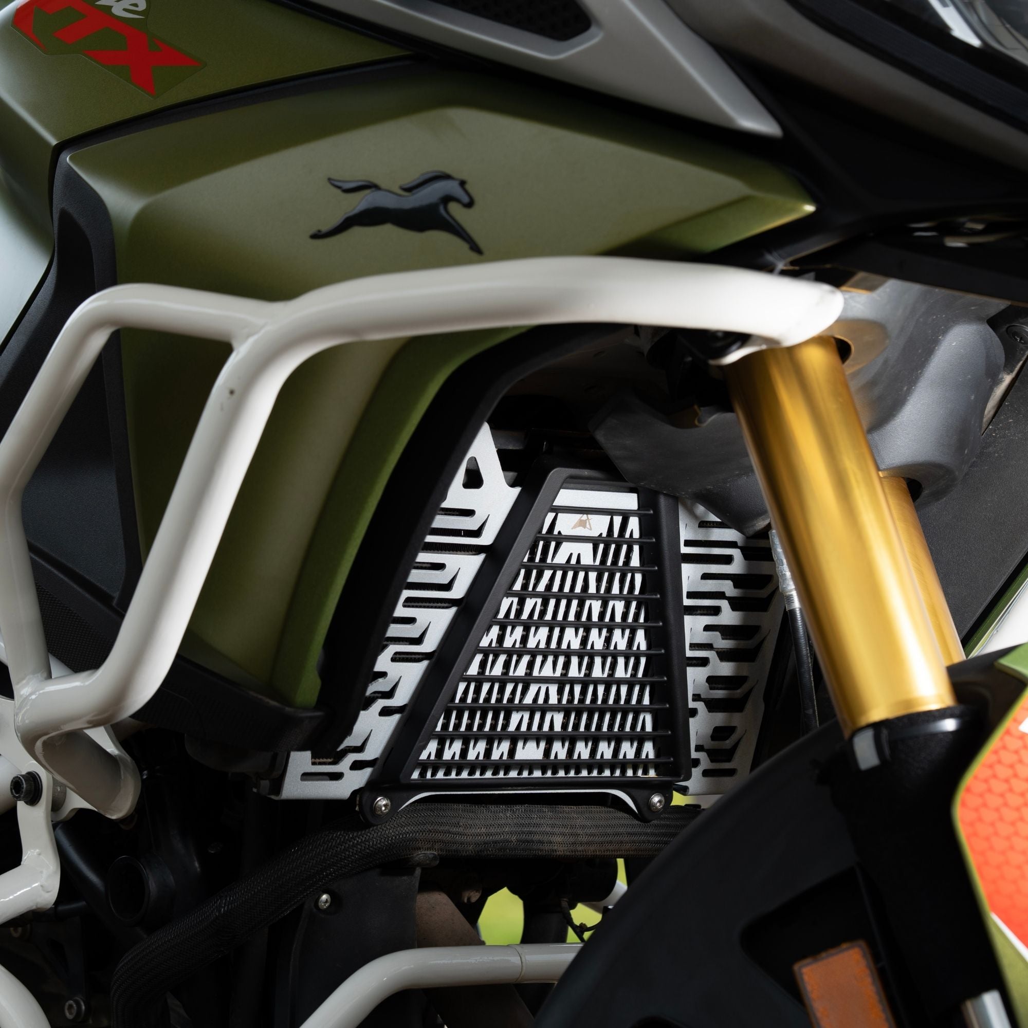 Radiator Guard for TVS Apache RTX 300 | Auto Engina