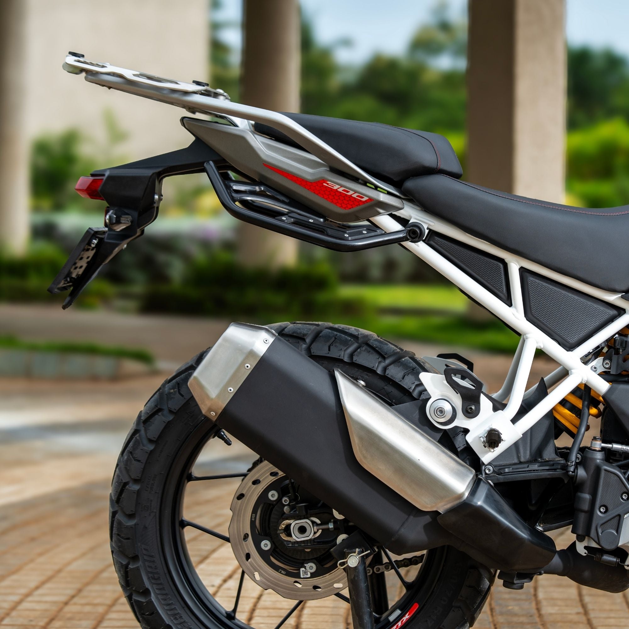 Saddle Stays (Semi-Gloss Black) for TVS Apache RTX 300 | Auto Engina