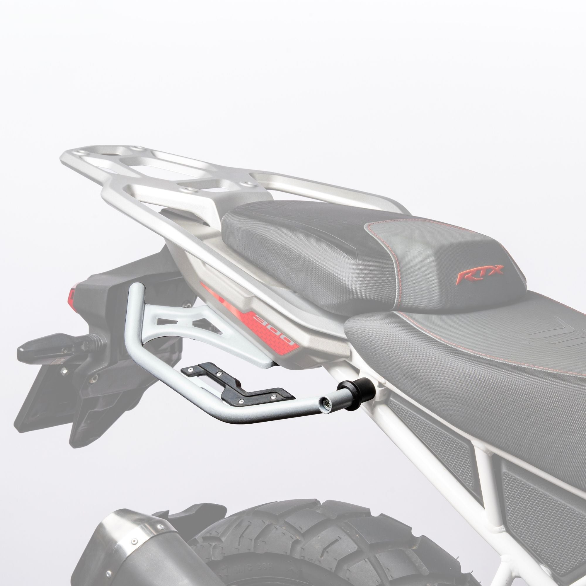 Saddle Stays (Mirage Silver) for TVS Apache RTX 300 | Auto Engina