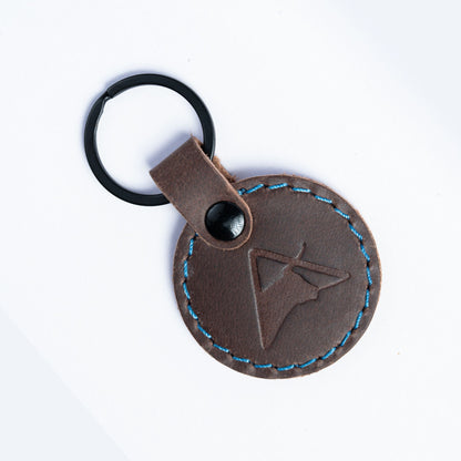 Moto Seal Leather Keychain for Bike | Engina Lifestyle
