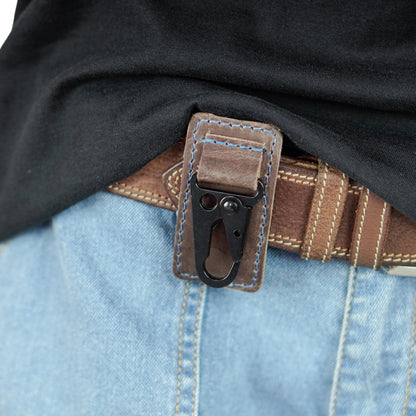 Rider's Clip Leather Key Chain Holder | Engina Lifestyle
