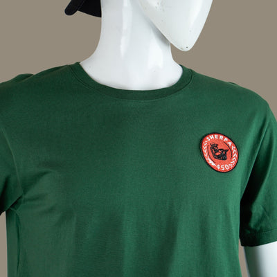 Sherpa Engine Bike Riding T Shirt | Green | Engina Lifestyle