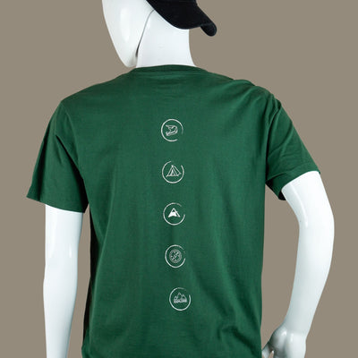 Sherpa Engine Bike Riding T Shirt | Green | Engina Lifestyle