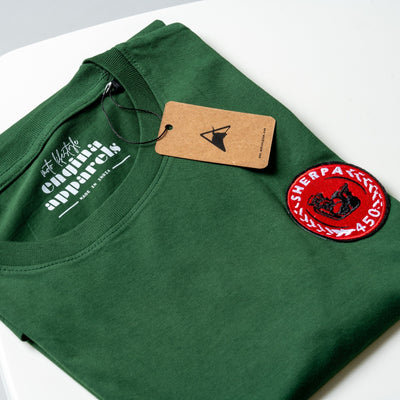 Sherpa Engine Bike Riding T Shirt | Green | Engina Lifestyle