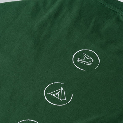 Sherpa Engine Bike Riding T Shirt | Green | Engina Lifestyle