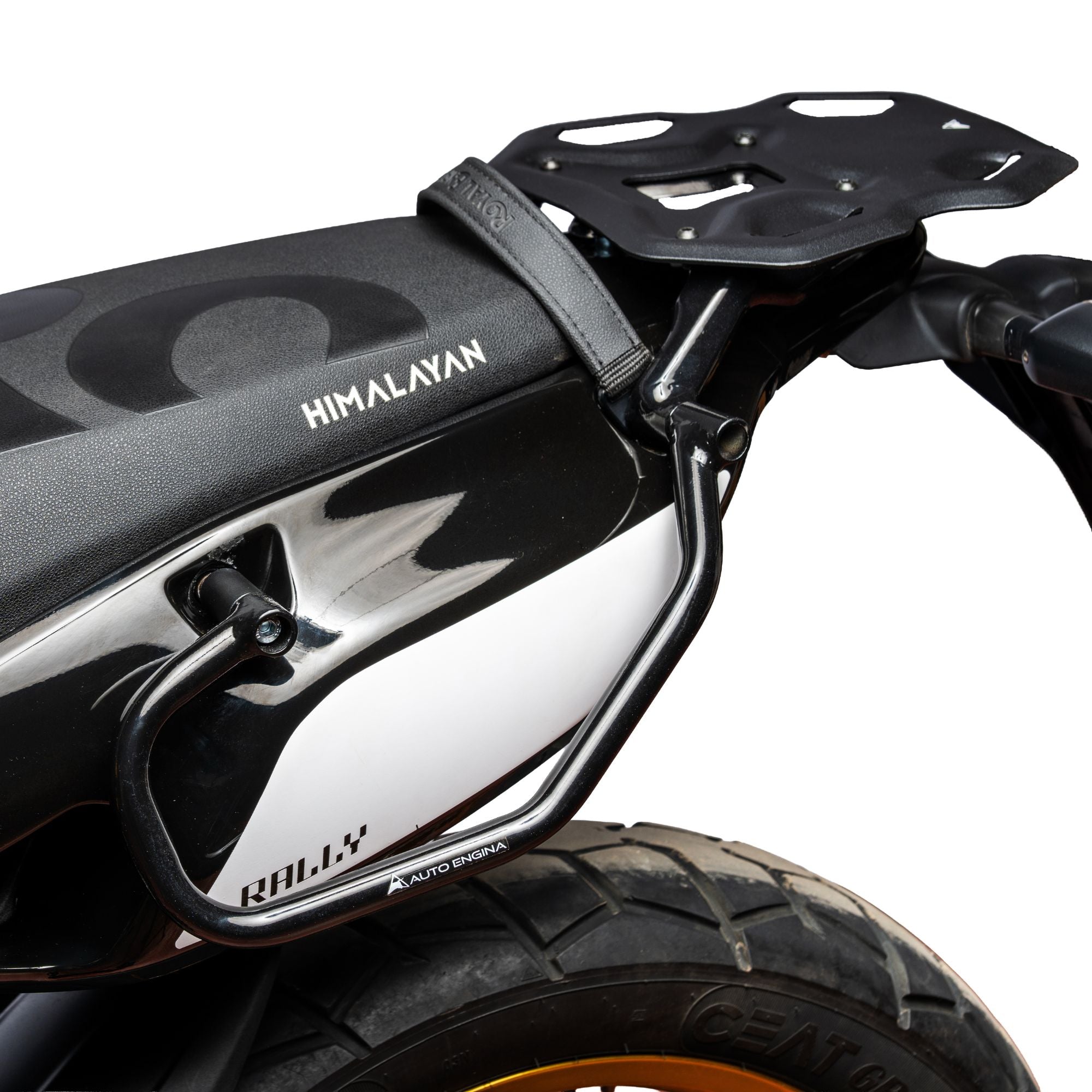 Rally Saddle Stay + Rally Top Rack for Royal Enfield Himalayan 450 | Auto Engina
