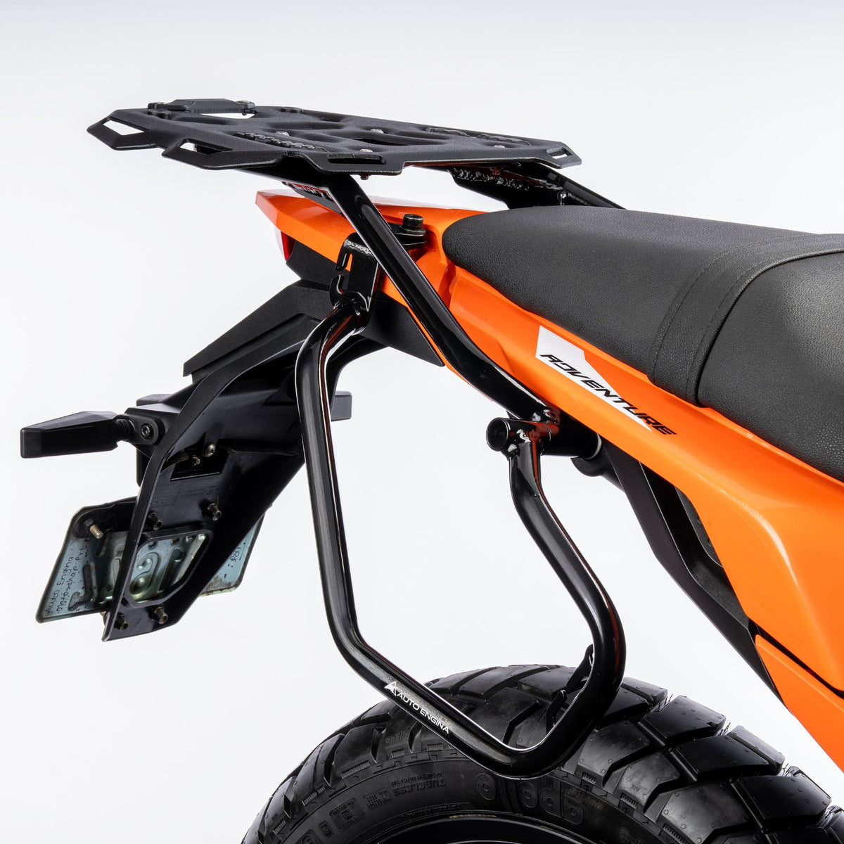 Saddle Stay + Top Rack (Tour Plus Rack Plate) for 2025 KTM 390 Adventure R/X/S | Auto Engina