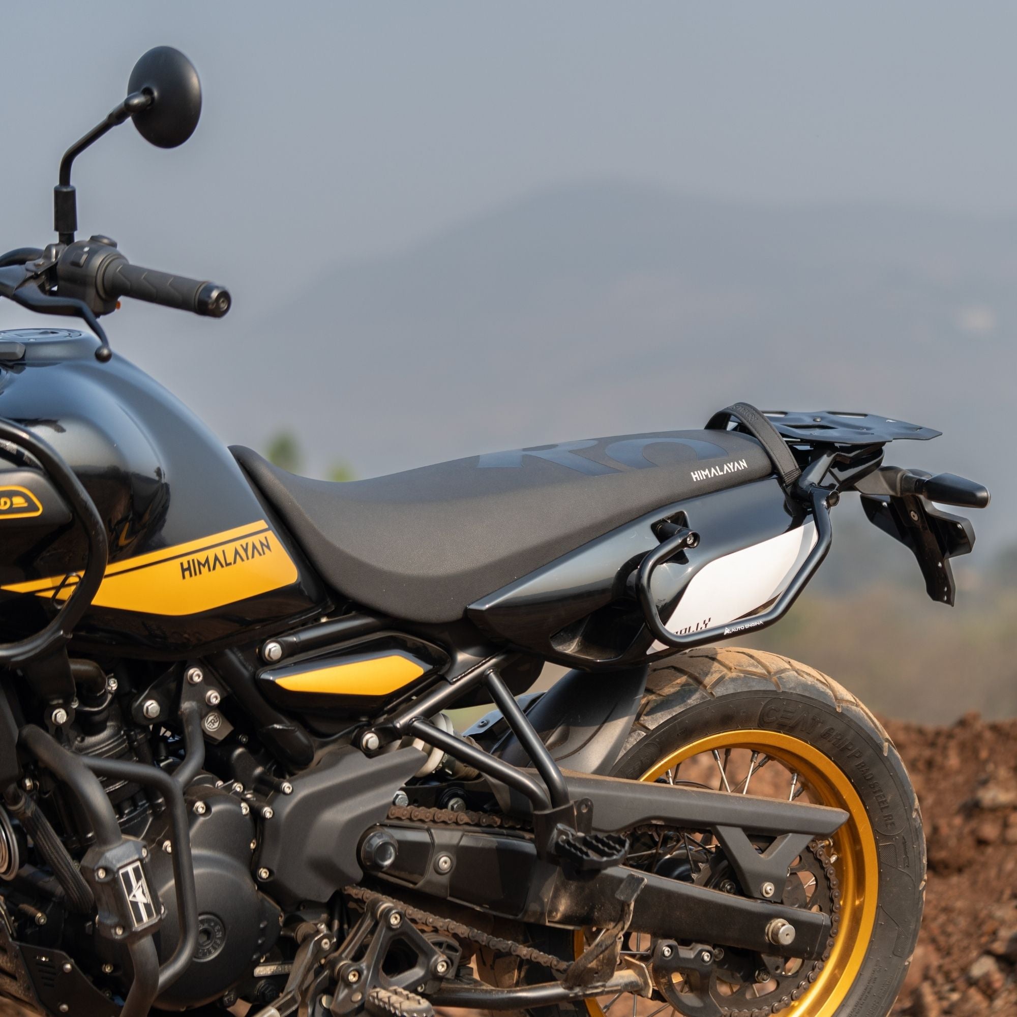 Rally Saddle Stay + Rally Top Rack for Royal Enfield Himalayan 450