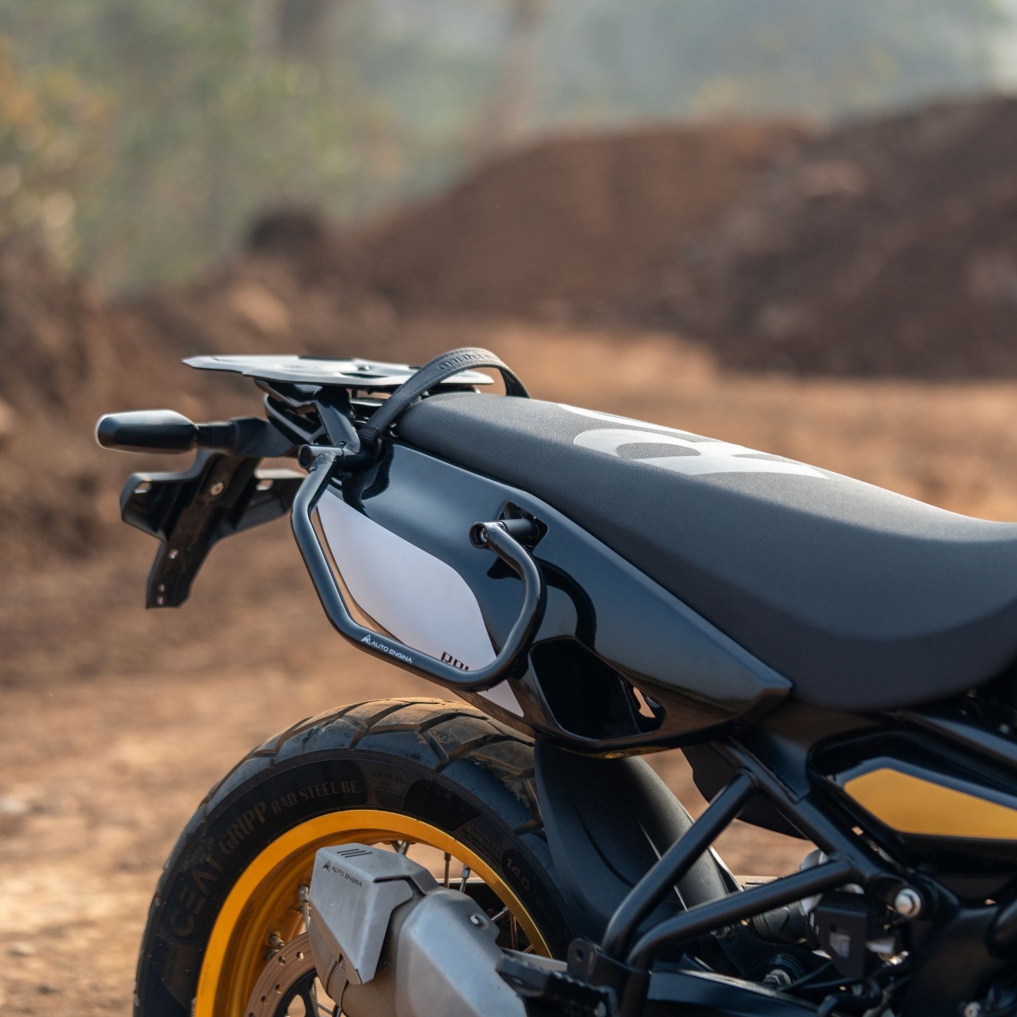 Rally Saddle Stay + Rally Top Rack for Royal Enfield Himalayan 450 | Auto Engina