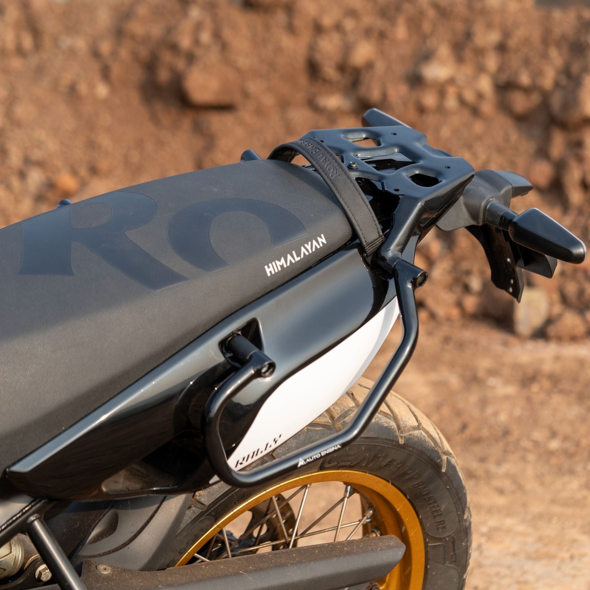 Rally Saddle Stay + Rally Top Rack for Royal Enfield Himalayan 450