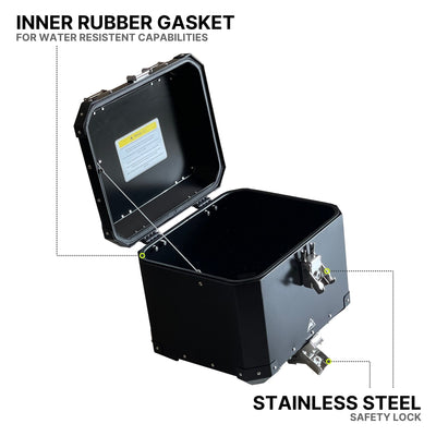 Aluminium Topbox for 2025 KTM 390 Adventure