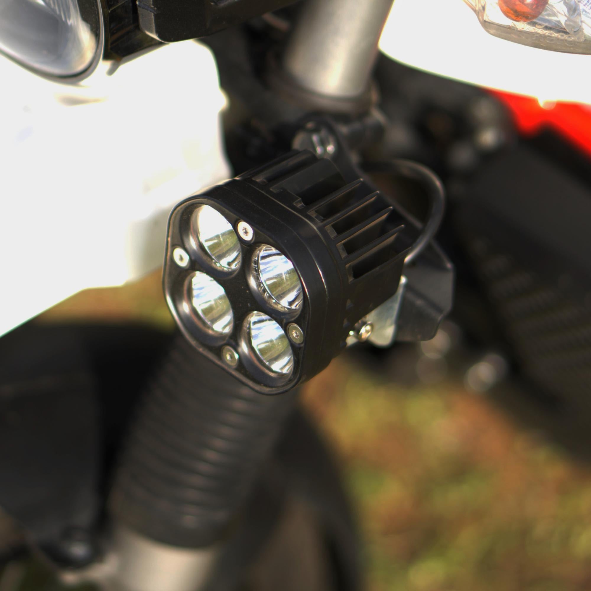 Fog Light Clamp/Mount for Hero Xpulse 200 | Black | Auto Engina