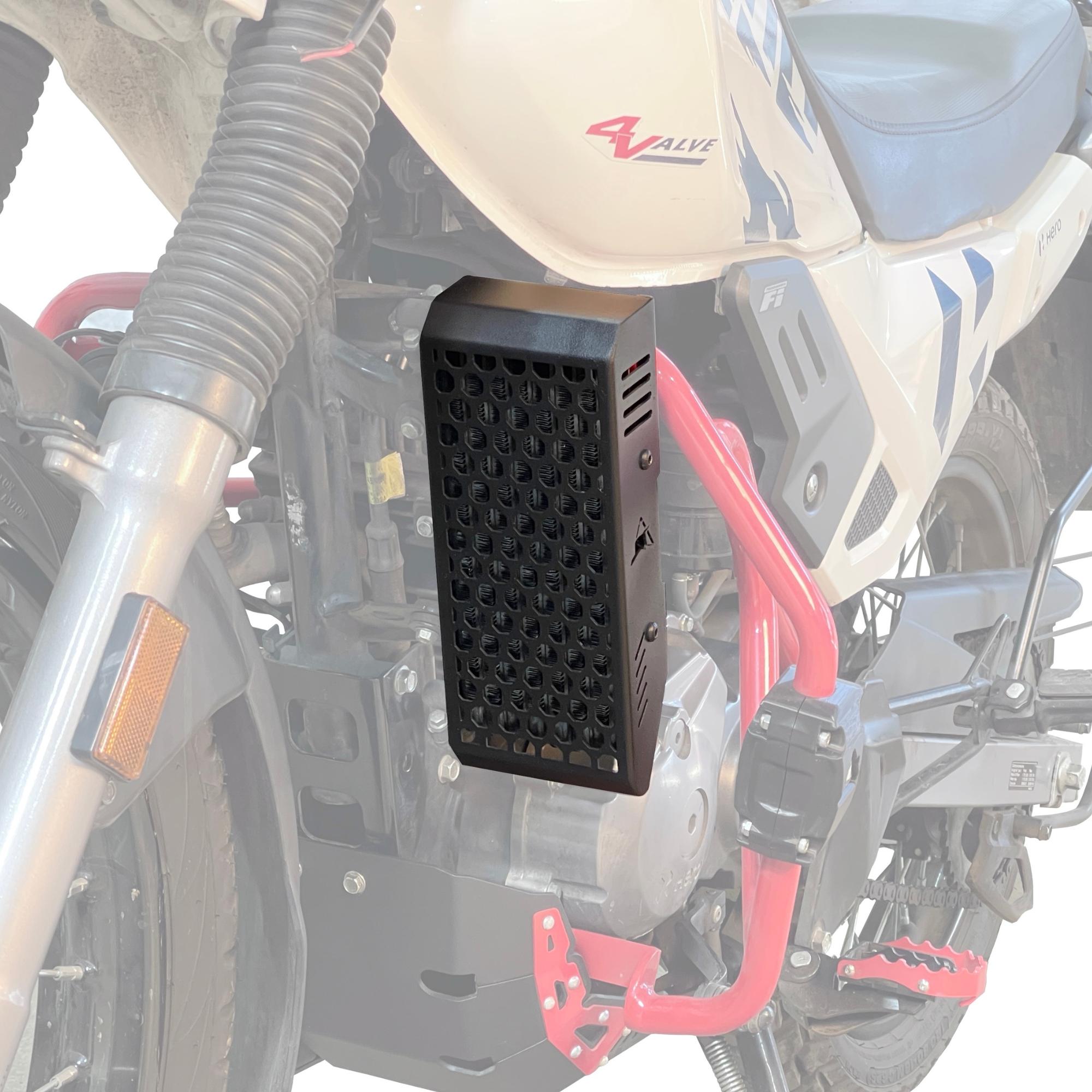 Radiator Guard for Hero Xpulse 200 | Black | Auto Engina