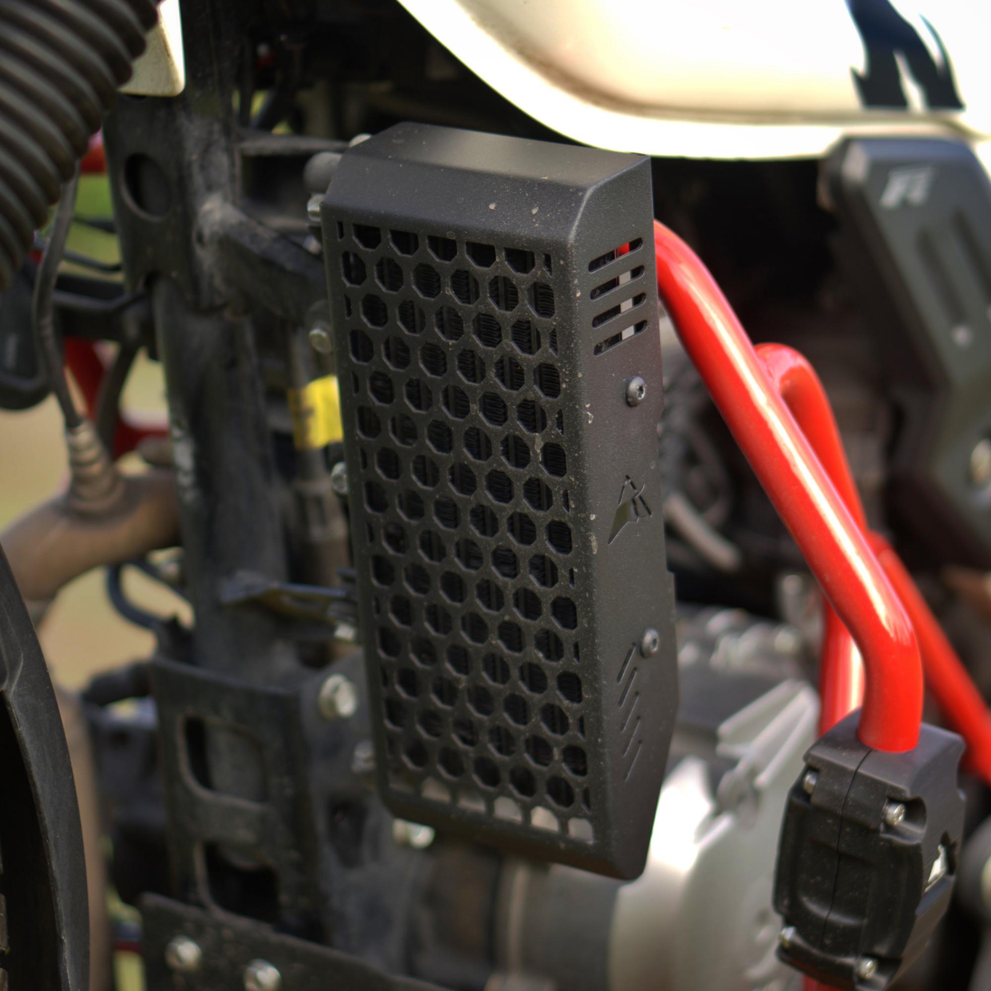 Radiator Guard for Hero Xpulse 200 | Black | Auto Engina